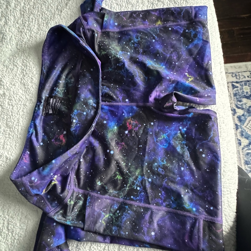 CVG Galaxy Print Women's Leggings XL full length